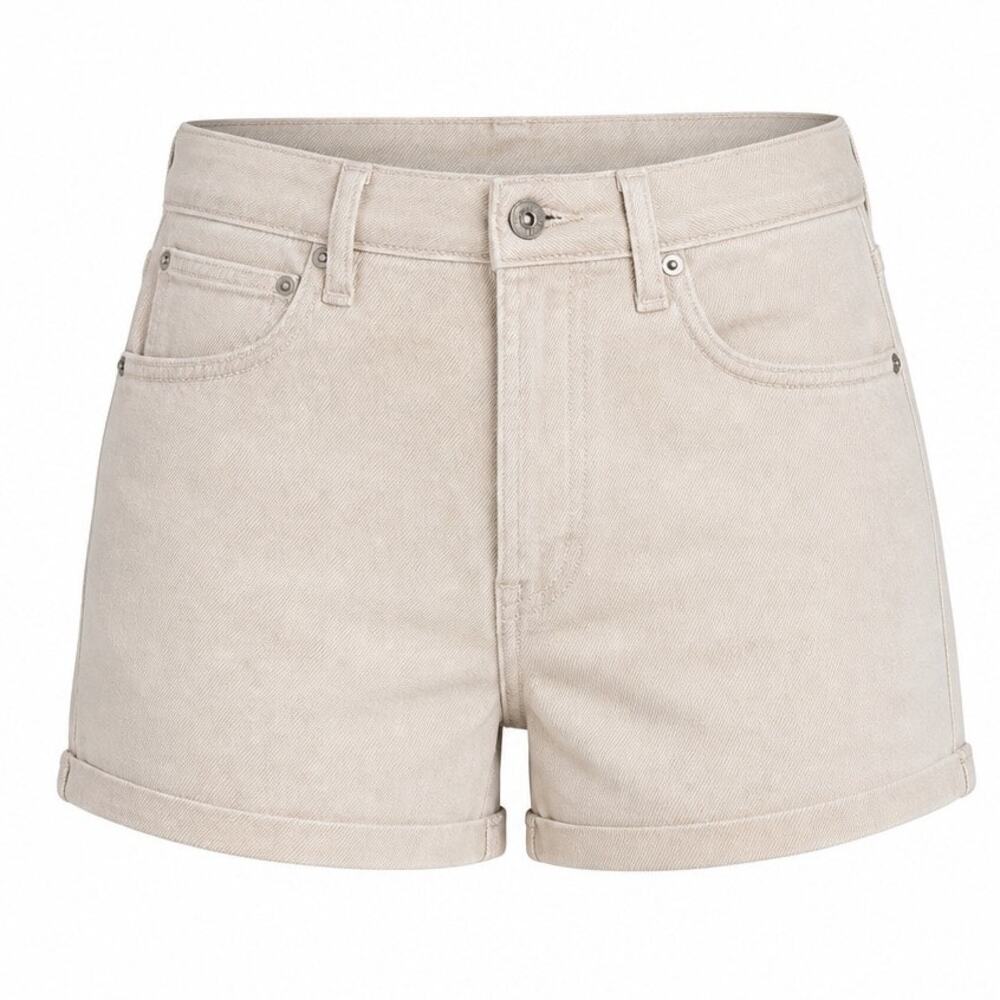 Signature by Levi Strauss Women's High-Rise Denim Shorts Tan Size 10